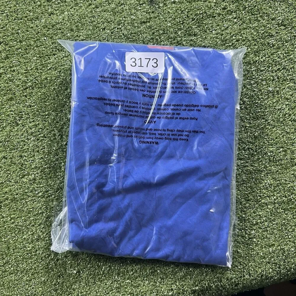 Fanatics Men's Texas Rangers Short Sleeve T-Shirt, Blue, 4XL NWOT